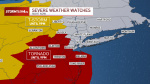 Live updates Tornado watch issued for NJ as flash floods slam NYC area  NBC New York