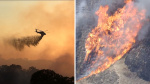 Little Fire Firefighter injured evacuations downgraded forward progress stopped as wildfire burns 1007 acres near Pleasanton  ABC7 Bay Area