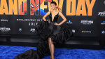Zendaya Stuns SpiderMan Brand New Day Premiere in Abstract SpiderInspired Look Its Like This Metamorphosis  Variety