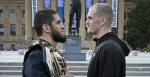 Video Islam Makhachev faces off with Ian Machado Garry for first time ahead of UFC 330  MMA Fighting