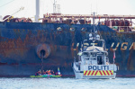 UstLuga Ablaze Again as 54 Ukrainian Drones Hit Russias Key Baltic Oil Port  Kyiv Post