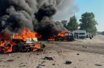 The Moscow region is hit by a drone blitz as Russian missiles kill 10 in a Ukrainian village  AP News