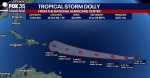 Tropical Storm Dolly forms in the Atlantic Ocean  FOX 35 Orlando