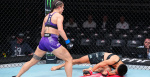 UFC Shanghai video Julia Polastri flattens Xiong Jingnan with brutal headkick knockout  MMA Fighting