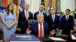 Trumps approval rating drops more voters say hes hurt the economy new poll  USA Today
