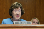 Supreme Court vote shadows Maine Sen Susan Collins in her first bid after abortion rights decision  AP News