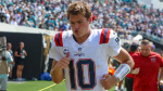 Drake Maye Looks Like Hes Trying to Copycat Mahomes Aaron Rodgers in Flag Football Says NFL Coach  Bleacher Report