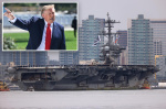 Trump sends third aircraft carrier to Middle East with 10K more troops  as he weighs postmidterm Iran assault  nypostcom